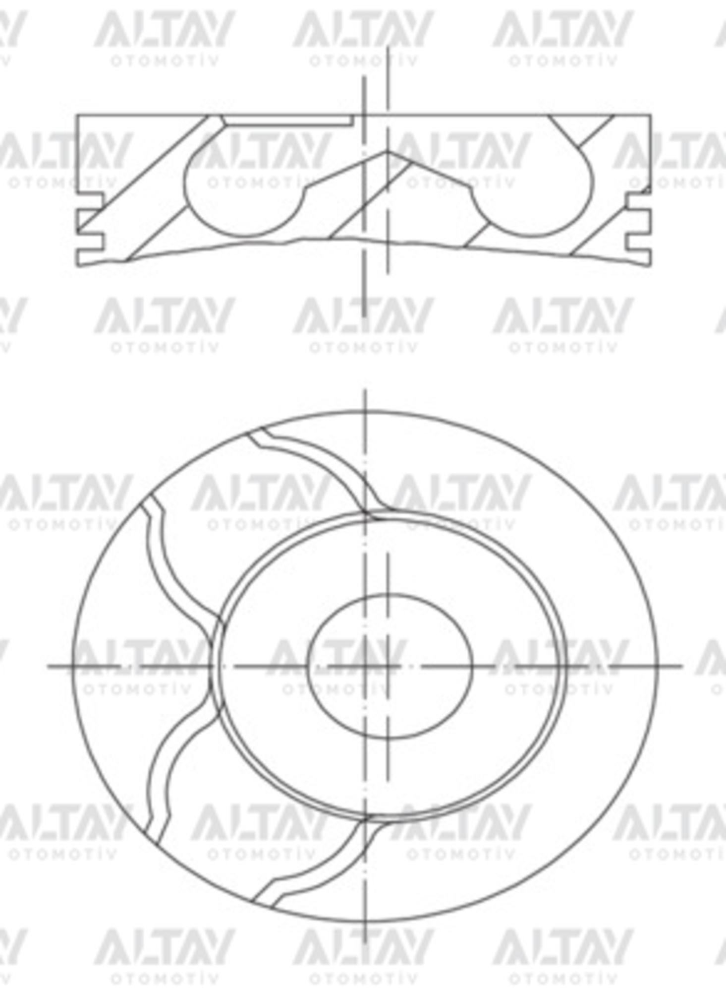 Fiat Scudo Piston Segman Segmanlı OEM 0628N3